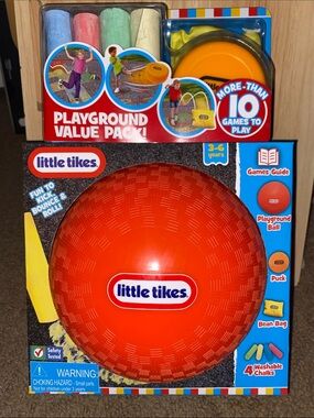 Little Tikes Red Playground Ball Value Pack - 10+ Games